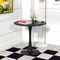 Costway 31.5" Round Dining Table with Anti-Slip PP Ring Modern Bistro Table for Dining Room